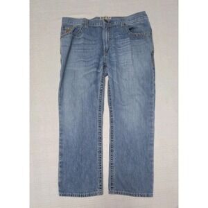 Ariat M4 Relaxed Boot Cut Jeans Mens 40x30 Work Denim Cowboy outdoors